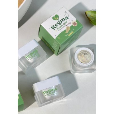 Regina Mask Gold Vitamin Sleep (10g) เรจิน่า มาส์กสูตรเข้มข้นช่วยฟื้นฟูผิว