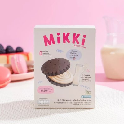 (ใช้โค้ดเหลือ 290.-) Mikki Profiber (Food Supplement Product) มิกกิ ผลิตภัณฑ์อาหารเสริม ช่วยปรับสมดุลลำไส้ ช่วยระบบขับถ่