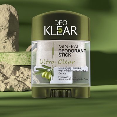  Deoklear ดีโอเคลียร์ Mineral Deodorant Stick (70g) มิเนอรัล ดีโอโดแรนท์ โรลออน สารส้ม