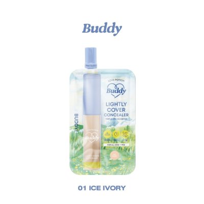 LovePotion Buddy Lightly Cover Concealer (แบบซอง) เลิฟโพชั่น คอนซีลเลอร์ สูตรปกปิดใต้ตา