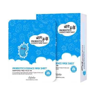 Esfolio Pure Skin Essence Mask Sheet (25ml) เอสโฟลิโอ แผ่นมาส์กหน้า