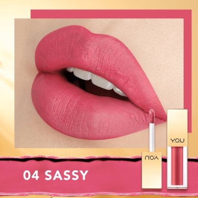 Y.O.U Rouge Velvet Matte Lip Cream วาย โอ ยู ลิปสติก เนื้อแมท บางเบา ติดทนนาน ไม่ติดแมส
