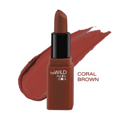 BeWiLD Petite Stick บีไวลด์ ลิปเนื้อกึ่งแมท พิกเม้นท์สีแน่น ให้ความชุ่มชื่น ไม่ตกร่อง