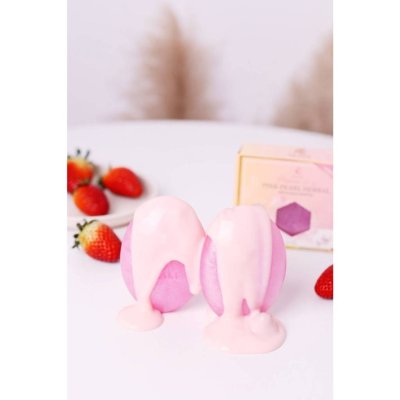 Glam Pink Pearl Herbal Premium Soap (100g) สบู่ไข่มุกชมพูสมุนไพรพรีเมี่ยม