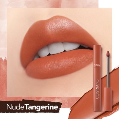 Y.O.U Colorland Powder Mousse Lip Stain วาย โอ ยู ลิปสติก เนื้อมูส บางเบา ไม่หนักปาก ติดทนตลอดวัน