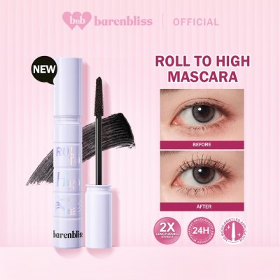 Barenbliss Roll To High Mascara (8g) แบร์แอนด์บลิซ มาสคาร่าสูตรช่วยเพิ่มความยาว กันน้ำ กันเหงื่อ