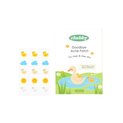 Chubby Goodbye Acne Patch (15แผ่น) ชับบี้ แผ่นแปะสิว ลดการอักเสบของสิว ป้องกันแบคทีเรีย
