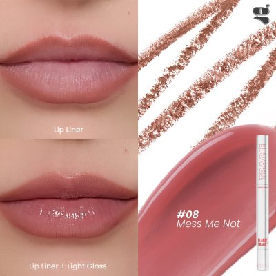 gala camille Blandy Tracie Lip (Liquid Lip 2.6 g Lip Liner 0.16 g) กาล่า กามิลเล่ แบลนดี้ เทรซี่ ลิป ลิปแบบ 2 IN 1