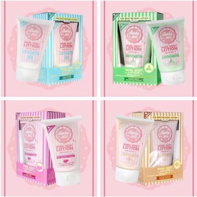 BABY KISS WINK BODY LOTION SPF30 PA+++ 150g เบบี้คิสส์ วิงค์ บอดี้ โลชั่น ครีมบีบีทาตัวขาว