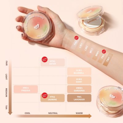 Barenbliss True Beauty Inside Cushion คุชชั่นเกาหลี รองพื้นบำรุงผิว กันแดด SPF45 PA+++
