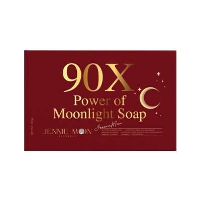 JENNIE MOON 90X POWER OF MOONLIGHT SOAP (160g) เจนนี่ มูน 90 เอ็กซ์ พาวเวอร์ ออฟ มูนไลท์โซป