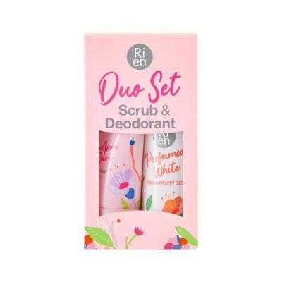 Ri en Underarm Care Duo Set (Scrub50g / Deo60ml) ริ เอ็น อันเดอร์อาร์ม แคร์ ดูโอ้ เซ็ท