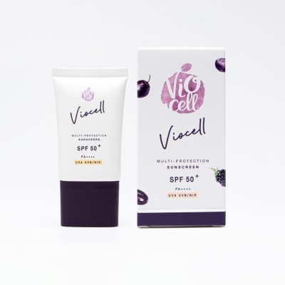 Viocell Multi-Protection Sunscreen SPF50+ PA++++ (30ml) ไวโอเซล กันแดดปรับผิวเนียนใส