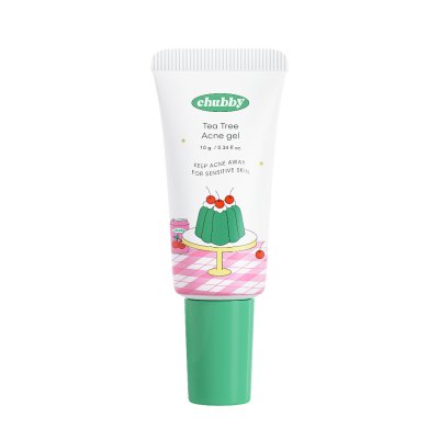 Chubby Tea Tree Acne Gel  ชับบี้ เจลแต้มสิว ลดสิวเร่งด่วน สิวอักเสบ