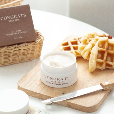 (ใช้โค้ดเหลือ 159.-) Congrats Good Skin Underarm Cream คอนเกรทส์ กู๊ด สกิน ครีมทารักแร้ขาว กระจ่างใส ลดกลิ่นตัว