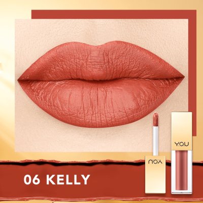 Y.O.U Rouge Velvet Matte Lip Cream วาย โอ ยู ลิปสติก เนื้อแมท บางเบา ติดทนนาน ไม่ติดแมส