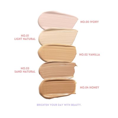 Ferbina Premium Cushion SPF35 PA+++ เฟอบีน่า คุชชั่น ปกปิด คุมมัน กันน้ำ กันเหงื่อ (ตลับชมพู)