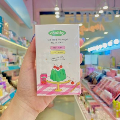 Chubby Tea Tree Acne Gel  ชับบี้ เจลแต้มสิว ลดสิวเร่งด่วน สิวอักเสบ