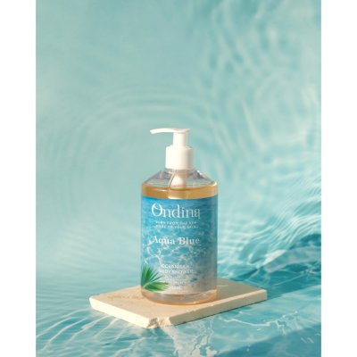 Ondina OCEAN SILK BODY SHOWER - AQUA BLUE ออนดีน่า โอเชียน ซิลค์ บอดี้ ชาวเวอร์ - อควาบลู