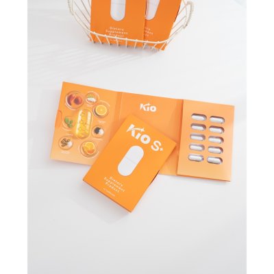 Kio S+ Dietary Supplement Product For Health (1 กล่องมี 10 Capsules)
