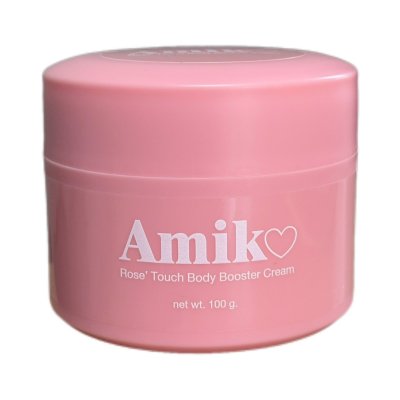 Amiko Rose Touch Body Booster Cream (100g) อะมิโกะ ครีมบำรุงผิวกายสูตรเข้มข้น