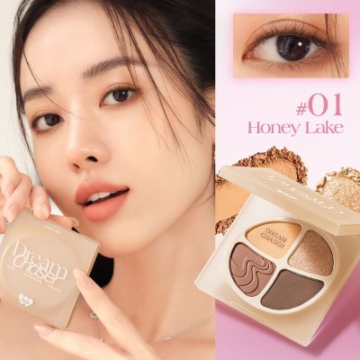 Barenbliss Dream Chaser Quad Eyeshadow Palette ดรีม เชสเซอร์ ควอด อายแชโดว์ พาเลท