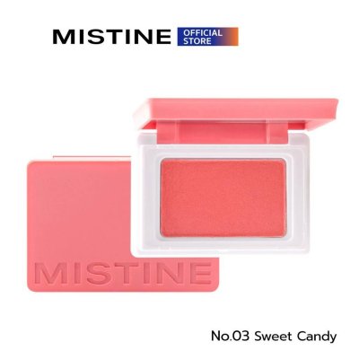 (ใช้โค้ดเหลือ 129.-) Mistine Swatch Me Blusher มิสทีน บลัชออน เนื้อเนียน เกลี่ยง่าย 10 โทนสี สีติดชัด