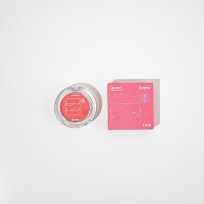 Sandell All Day Cream Blush - Baby Pink (3g) ซันเดล เติมสีสันให้แก้มเปล่งประกายกับบลัชที่มาด้วยเนื้อสัมผัสบางเบา