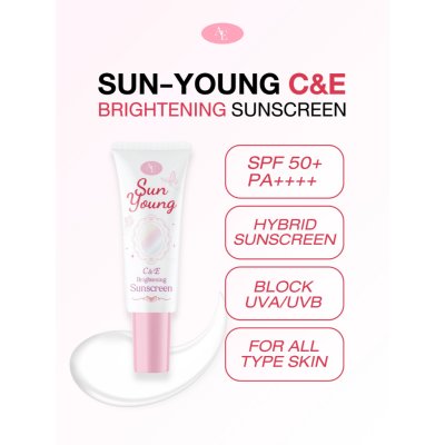 Annyeong E Sun-Young C&E Brightening Sunscreen (20g) อันยอง อี ซัน-ยัง ซี แอนด์ อี ไบร์ทเทนนิ่ง ซันสกรีน