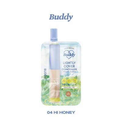 LovePotion Buddy Lightly Cover Concealer (แบบซอง) เลิฟโพชั่น คอนซีลเลอร์ สูตรปกปิดใต้ตา