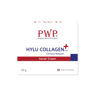  PWP Hylu Collagen Plus Chrono Reboot Facial Cream (30g) ไฮลู คอลลาเจน พลัส โครโน รีบูท เฟเชียล
