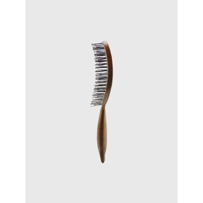 Yao Hairbrush Scalp Moving Vent Brush (Wooden Texture) เย่า แปรงหวีผม สำหรับผู้ชาย และคนผมบาง