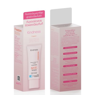 Kindness Freedom Beauty Bright Up Protect Sunscreen SPF50+ PA++++ (30ml) ไคนด์เนส กันแดดไฮบริดเนื้อมูส