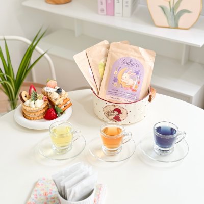 Teatopia Rest Moon-Chamomile Tea with Lavender (1 กล่องมี10 ซอง) เรสท์มูน-ชาคาร์โมมายด์ผสมลาเวนเดอร์