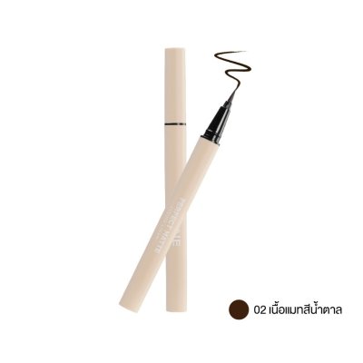 Mistine Perfect Matte Liquid Liner มิสทีน อายไลเนอร์ เนื้อแมท สูตรกันน้ำ กันเหงื่อ ติดทนนาน