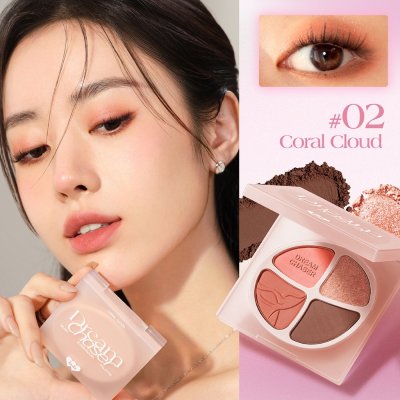 Barenbliss Dream Chaser Quad Eyeshadow Palette ดรีม เชสเซอร์ ควอด อายแชโดว์ พาเลท