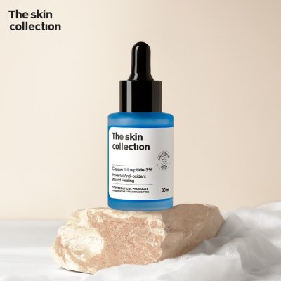 The Skin Collection Serum Copper Tripeptide 3% (30ml) เซรั่มแก้ปัญหาหลุมสิว ผิวกระชับ รูขุมขนตื้นขึ้น