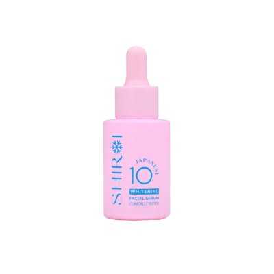 Shiroi Japanese 10 Whitening Facial Serum (25ml) ชิโรอิ ไวท์เทนนิ่ง เฟเชี่ยล เซรั่ม