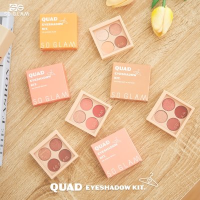 So Glam Quad Eyeshadow Kit โซ แกลม พาเลทอายแชโดว์ ขนาดพกพา