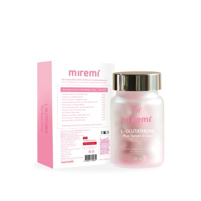 Miremi L-Glutathione plus tomato extract (30capsules) มิเรมิ แอลกลูตาไธโอน พลัสโทมาโทเอ็กซ์แทรกซ์
