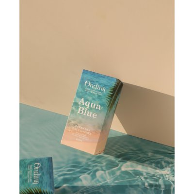 Ondina OCEAN SILK BODY SHOWER - AQUA BLUE ออนดีน่า โอเชียน ซิลค์ บอดี้ ชาวเวอร์ - อควาบลู