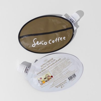 Seño Coffee Herbal Body Scrub (แบบซอง) ซินญอ สครับขัดผิวกายสูตรเข้มข้น