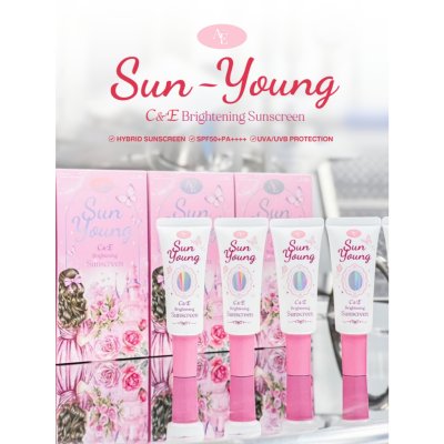 Annyeong E Sun-Young C&E Brightening Sunscreen (20g) อันยอง อี ซัน-ยัง ซี แอนด์ อี ไบร์ทเทนนิ่ง ซันสกรีน