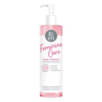 Ri en Feminine Care Cleansing Pure Perfect (140ml) ริ เอ็น เฟมินีน แคร์ คลีนซิ่ง ผลิตภัณฑ์ทำความสะอาดจุดซ้อนเร้น