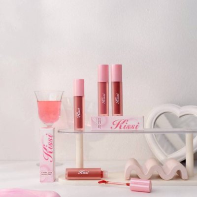 Kissibeauty Kissi Crispy Jelly Glossy Tint (5g) ลิปกลอสทินต์เนื้อฉ่่ำวาว
