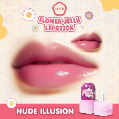 Scuti Flower Jelly Lipstick สคูตี้ ลิปสติกที่เน้นบำรุง