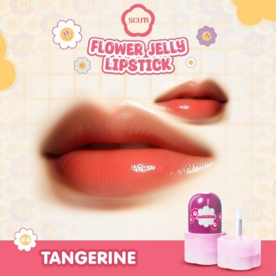 Scuti Flower Jelly Lipstick สคูตี้ ลิปสติกที่เน้นบำรุง
