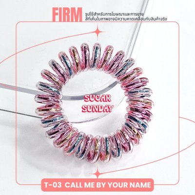 Sugar Sunday Hair Ties - Firm ชูก้าซันเดย์ ยางมัดผม รุ่นเฟริม ผมหนา-หนามาก
