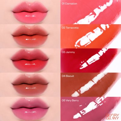 Glory Glowy Glowy Popping Balm กลอรี่ โกลวี่ ลิปบาล์มมีสีฉ่ำวาว บำรุงเหมือนลิปทรีตเม้นต์