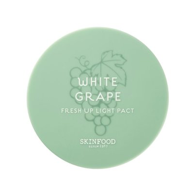 Skinfood White Grape Fresh Up Light Pact (12g) สกินฟู๊ด ไวท์ เกรป เฟรช อัพ ไลท์ แพ็ค